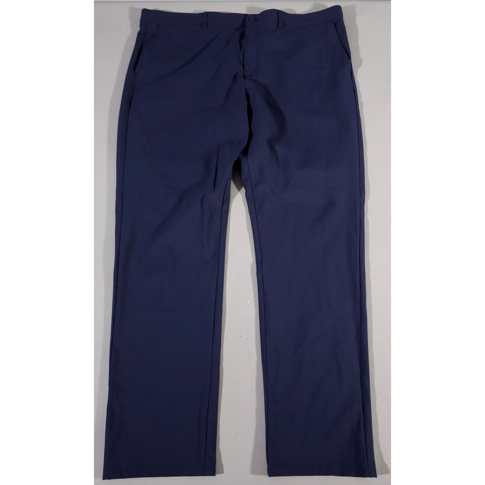 Holderness & Bourne Anson Pant Mens 42x34 Navy Signature Fit Golf Trousers